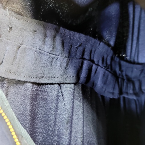 Vintage 40s Rosalinde Gilbert Model Black Cocktail Sheath Dress Sequins England - Picture 12 of 16